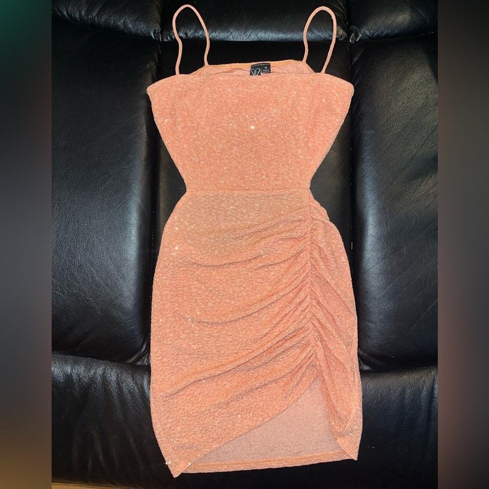 Windsor Sparkly Ruched Dress